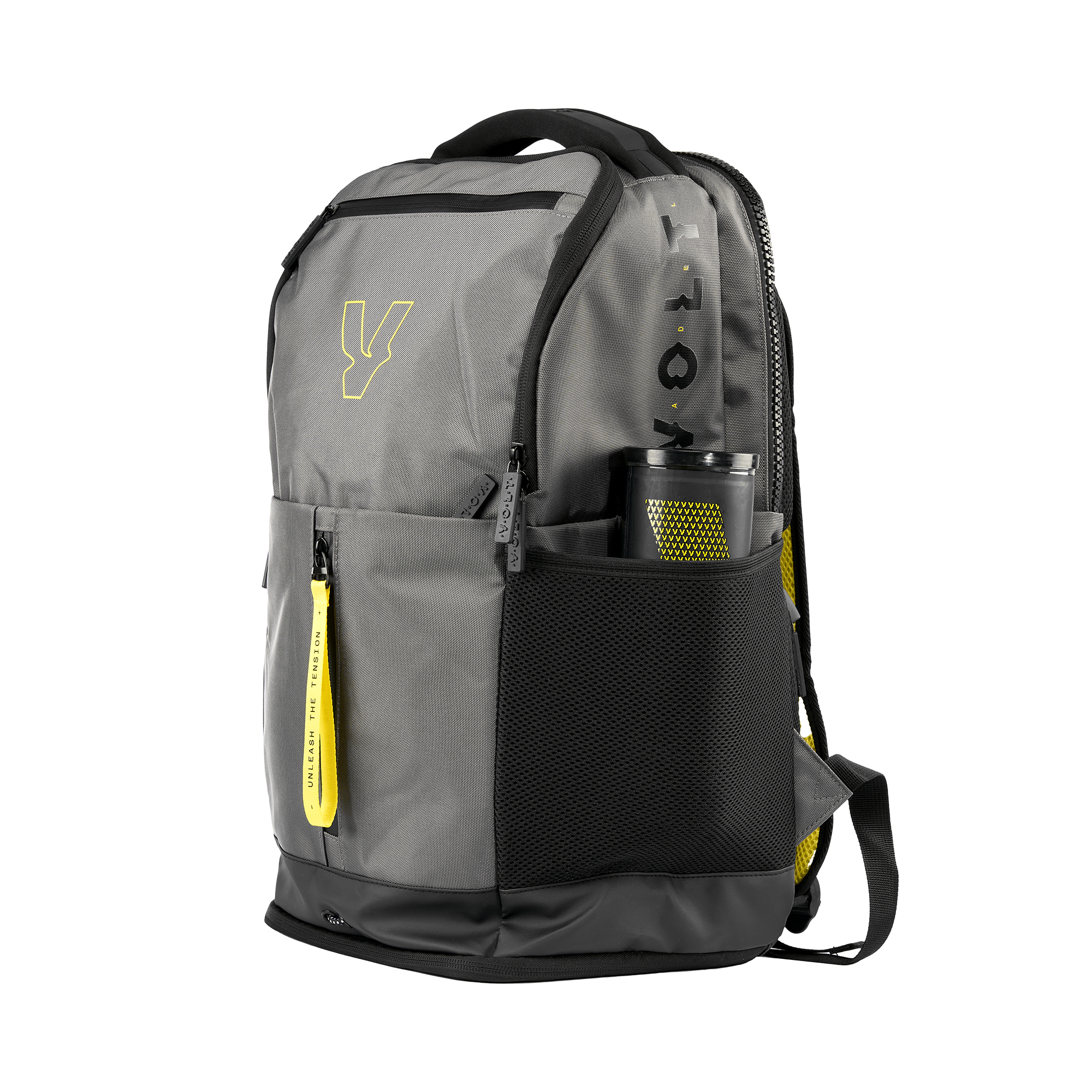 Raquete de Padel VOLT 1000 v4 e Mochila VOLT XL Cinzenta