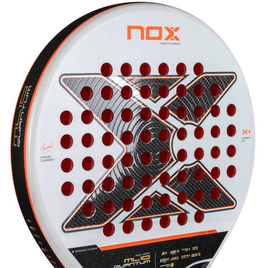 Raquete de Padel NOX ML10 Quantum 3K de Miguel Lamperti