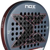 NOX AT10 Genius 12K Padel Racket and NOX AT10 Team Grey/Black Padel Bag