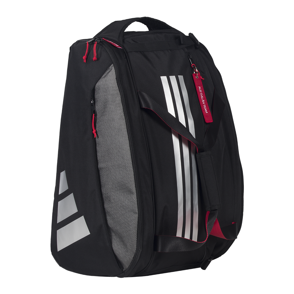 ADIDAS Multigame Black/Red 3.4 Racket Bag - Ale Galán