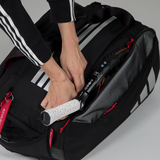 ADIDAS Multigame Black/Red 3.4 Racket Bag - Ale Galán