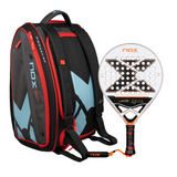 NOX ML10 Quantum 3K Miguel Lamperti's Padel Racket and NOX ML10 Competition XL Compact Padel Bag