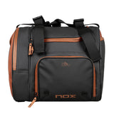 Bolsa de Pádel NOX Luxury Open Series Negro/Marrón