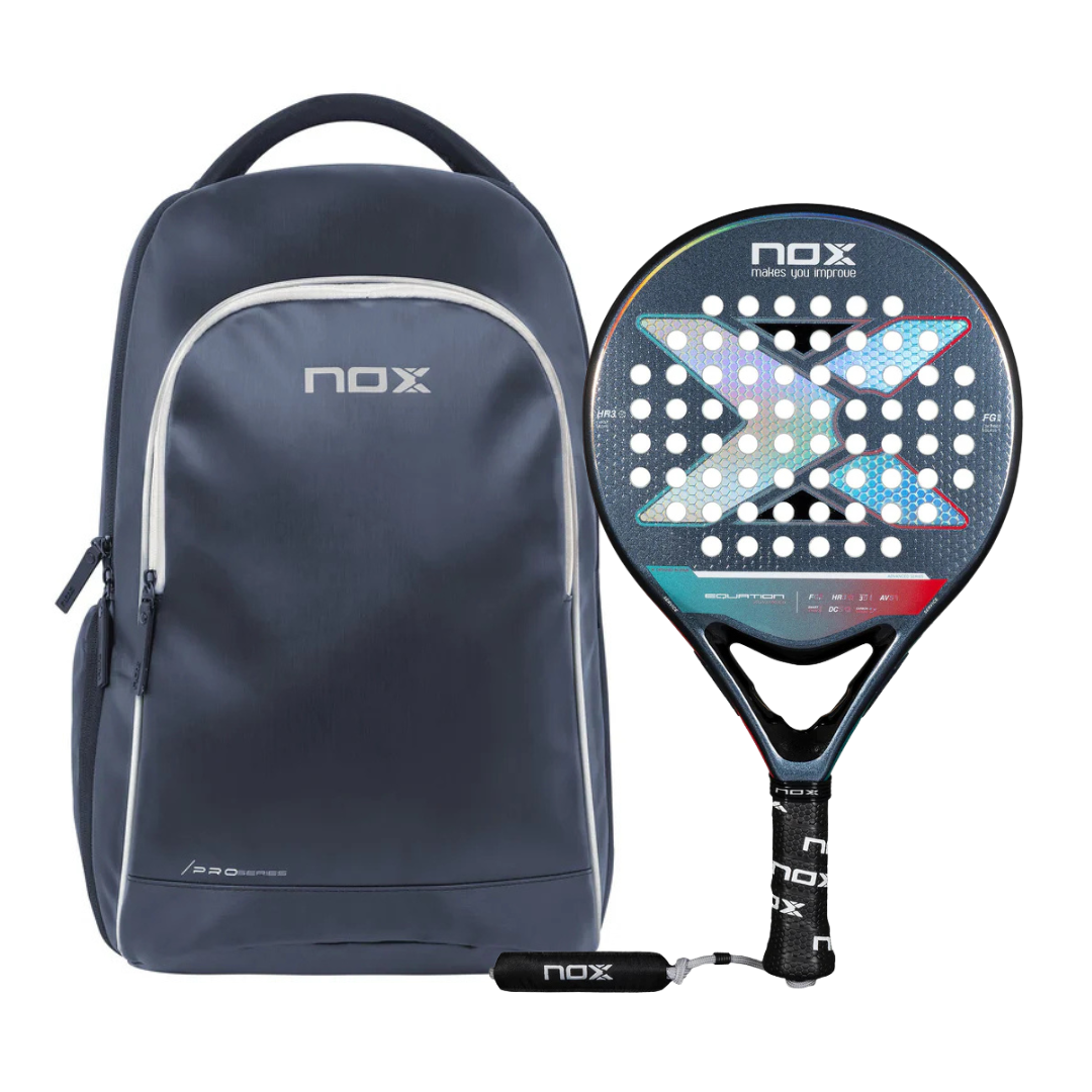 Pala de Pádel NOX Equation Light y Mochila NOX Pro Series