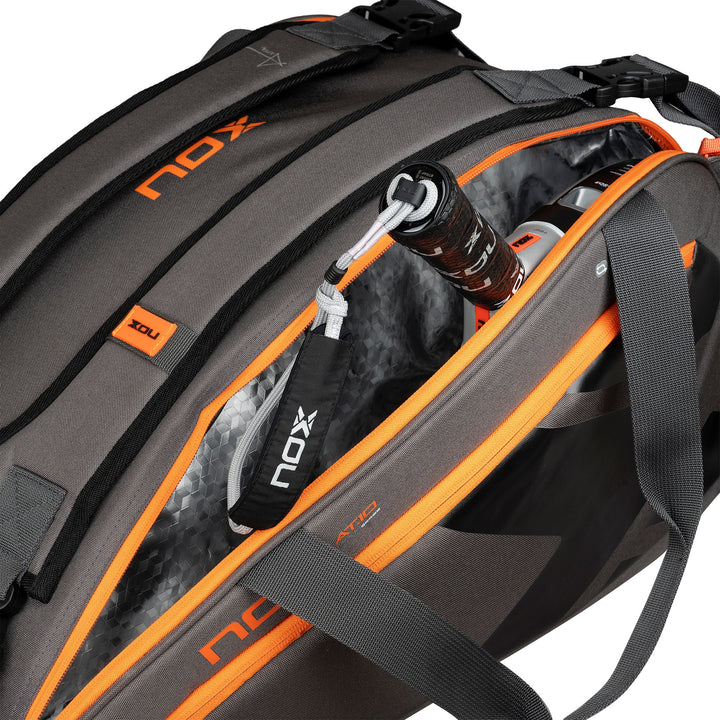 NOX AT10 Team Grey/Orange Padel Bag