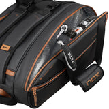 NOX Luxury Open Series Padel Bag Black/Brown