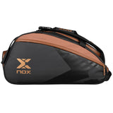 Bolsa de Pádel NOX Luxury Open Series Negro/Marrón